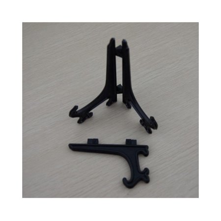 black plastic art plates