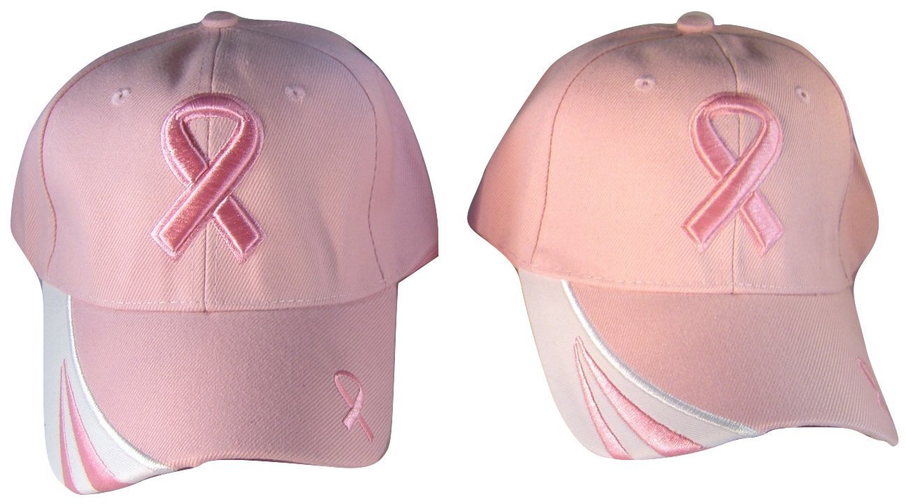 Set Of 2 Breast Cancer Awareness Pink 
