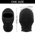 thumbnail image 3 of Poscoverge Ski Mask For Men Women Balaclava Face Mask Men Full Face Mask Shiesty Mask Neck Gaiter Pasamontañas Para Hombre Black, 3 of 7