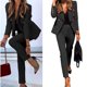 thumbnail image 5 of Trajes de mujer Nikou 2 piezas negro XXL, 5 of 8