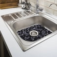 thumbnail image 4 of Sink Mat for Stainless Steel Ceramic Sinks Sink Protectors Mats Odorless Bottom of Kitchen Sink Dish Drying Mat for Dishes Heavy-duty Sink Mat Clear, 4 of 5
