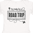 thumbnail image 4 of Inktastic I'm Ready for a Road Trip Boys or Girls Long Sleeve Baby Bodysuit, 4 of 5