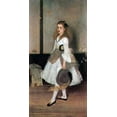 thumbnail image 2 of Whistler, James McNeill 9x14 Black Ornate Wood Framed with Double Matting Museum Art Print Titled - Cicely Alexander, 2 of 4