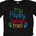 thumbnail image 4 of Inktastic My Pappy Loves Me Boys or Girls Long Sleeve Baby Bodysuit, 4 of 5