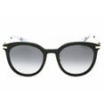 thumbnail image 2 of Kate Spade KS Keesey/G/S Plastic Womens Round Sunglasses Black 53mm Adult, 2 of 2