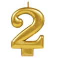 thumbnail image 1 of CANDLE #2 GOLD, 1 of 2