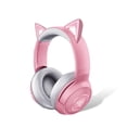 thumbnail image 1 of Sidaley Auriculares profesionales para videojuegos, rosa, duraderos, prácticos, sonido envolvente, protección auditiva, auriculares inalámbricos, Juegos de teclado y mouse para computadora, 1 of 6