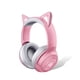 thumbnail image 2 of Cateissary Auriculares profesionales para videojuegos, rosa, duraderos, prácticos, sonido envolvente, protección auditiva, auriculares inalámbricos, Juegos de teclado y mouse para computadora, 2 of 6