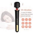 thumbnail image 2 of Cordless Powerful Handheld Electric Massager, Personal Massager for Women,Strong Personal Vibration Back Massage for Sports Recovery, Muscle Aches, Body Pain (Black), 2 of 8