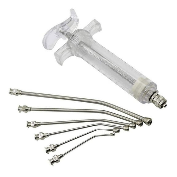 Soimiss Bird Feeding Syringe for Parrots and Young Birds Durable Plastic Liquid Feeder with Injecting Tubes Assorted Color