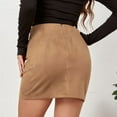 thumbnail image 6 of ZZwxWA Womens Mini Skirt High Waisted Summer Fitted Party Casual Fashion Zip Up Short Spandex Spring Pleated, 6 of 6