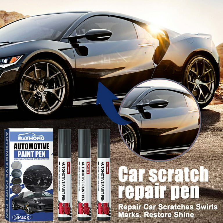 Star Home 3Pcs/Box Car Paint Pen Maintenance Quick Dry Automobile Paint  Scratch Repair Pen Car Grooming Tool 