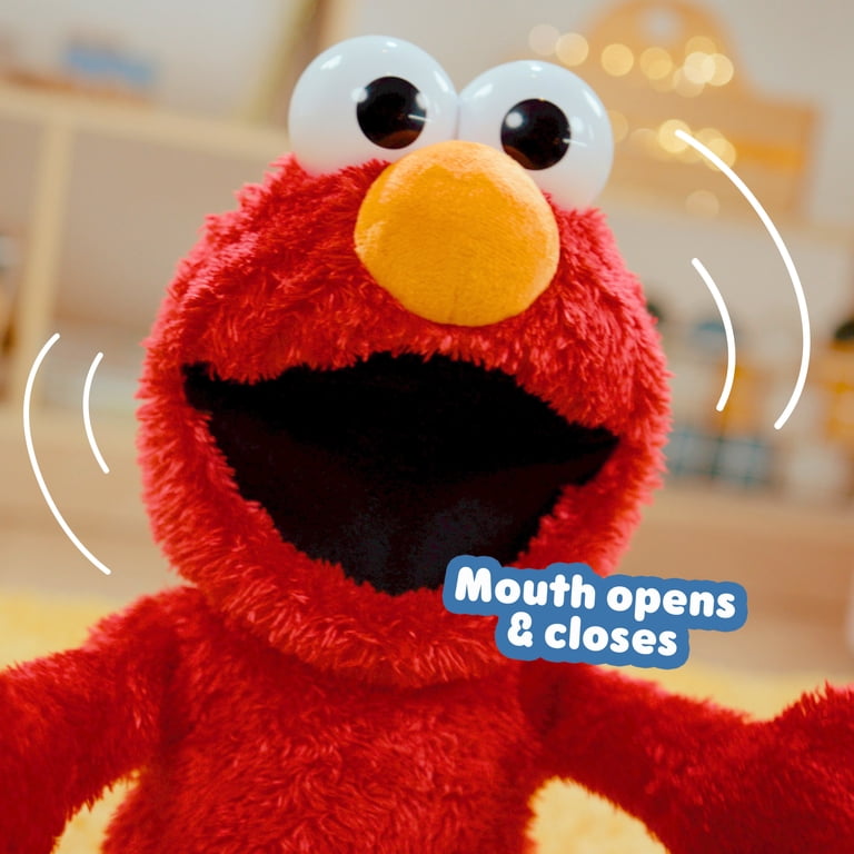 Sesame Street Tickle Me Elmo Giggle Max 18-Inch Interactive Plush