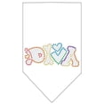 thumbnail image 2 of Pet and Dog Bandana Rhinestone, "Technicolor Diva", 2 of 10