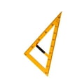 thumbnail image 2 of TISHITA Drawing Math Geometry Tool, Multifunction Teaching Ruler, Large Digital Math Geometry Ruler for Drafting Teachers Black Board 60 Triangle, 2 of 8