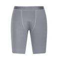 thumbnail image 5 of BXINGOHAI Compression Shorts Men Underwear Running Shorts Workout Athletic Gray,M, 5 of 6