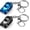 Black, Blue, variant on Creative Car Keychain Flashlight with 1 Modes LED Lights 2 in 1 Keychain Ring Backpack Charm Gift for Men Women Black