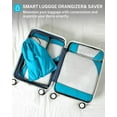 thumbnail image 5 of Gonex 6 Set Compression Packing Cubes Mesh Luggage Organizers for Travel Accessories Suitcase Storage Bags Set, 5 of 9