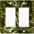 thumbnail image 2 of Metal Light Switch Plate Outlet Cover (Foliage Camo - Double Rocker), 2 of 2