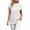 White, variant on GigrtiJin Short Sleeve Sweatshirts for Womens Loose Casual Pullover Sweatshirts Round Neck Outdoor Sweatshirts with Pockets