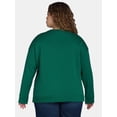 thumbnail image 5 of Terra & Sky Women's Plus Size Nutcrackers Graphic Sweatshirt with Long Sleeves, Sizes 0X-5X, 5 of 5
