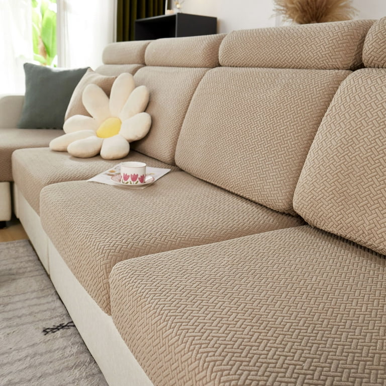 1pc New Anti-slip Sofa Cushion Cover, Four Season Universal Seat Pad