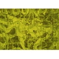 thumbnail image 1 of Ahgly Company Machine Washable Indoor Rectangle Persian Yellow Bohemian Area Rugs, 7' x 10', 1 of 4