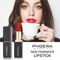thumbnail image 4 of PHOERA 10 Colors New Velvet Matte Lipstick Waterproof Long-lasting Lip Tint Sexy Red Lip Glaze Lips Makeup Cosmetics For Women, 4 of 5