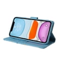 thumbnail image 3 of Compatible with iPhone 11 Premium Vintage PU Leather Magnetic Closure Case with Strap Flip Cover, 3 of 5