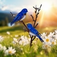 thumbnail image 6 of deevoka Metal Birds on Branch Sculpture for Housewarming Dining Room Garden A, 6 of 9