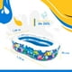 thumbnail image 3 of Alberca Inflable En Forma 8 Jilong 175x109x46cm Diseño Marino, 3 of 6