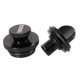 thumbnail image 5 of Juego de tapas de aceite DEF de aleación de aluminio para modificación automotriz, color negro, adecuado para tapa de tanque de combustible Dodge Ram 13-17, 5 of 5