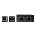 thumbnail image 2 of Tripp Lite 2-Port HDMI Over Cat5 Cat6 Extender Kit Power Over Cable, 1080p @ 60Hz TAA (b126-2p2m-poc), 2 of 6