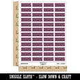 thumbnail image 2 of Insufficient Address Letter Mail Sticker Set - Light Pink - Gloss Finish - 1.25" Mini, 2 of 7