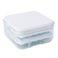 thumbnail image 2 of CNKOO Ice Cube Maker Compartment Pressing Type Low Temperature Resistance Ice Making Ice Storage Box with Lid Household Supply, 2 of 8