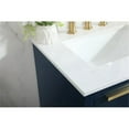 thumbnail image 4 of 24 inch single bathroom vanity in blue, 4 of 8