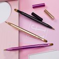 thumbnail image 1 of WEUVEB 2PCS Retractable Lip Brush with Cover for Daily Use Black Plastic, 1 of 8