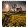 thumbnail image 3 of Ambesonne Country Home Shower Curtain, Old Rural House, 69"Wx75"L, Multicolor, 3 of 3