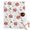 Pioneer Flower Floral, variant on Pioneer Flower Floral Print Pattern Blanket,Comfortable Soft Flannel Throw Blanket,All Season,Warm Lightweight Blankets for Sofa Bed Couch Living Room Chair,30"x40"