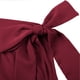 thumbnail image 4 of Vestidos De Playa Vestido corto de mujer con pliegues y cuello de un hombro para cóctel (rojo S) Cgtredaw para Mujer Rojo T L, 4 of 6