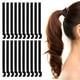 thumbnail image 1 of 100 coleteros elásticos para el pelo, coleteros anudados, coleteros antideslizantes para cabello grueso, para mujeres y hombres, 1 of 8