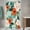 Pink Spring Flower, variant on Extra Long Spring Flower Fabric Shower Curtain 72Wx84H Inch Watercolor Floral Green Leaves Orange Bathroom Decor Polyester Waterproof 12 Pack Plastic Shower Hooks WW-YHX9