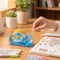 thumbnail image 5 of Desk Tape Dispenser,Clear Acrylic Glitter Tape Dispenser Desk,Non Slip, 5 of 8