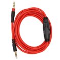 thumbnail image 2 of Cable de audio para auriculares Cable de auriculares Cable de audio macho a macho de 3,5 mm ReemplacReemplazo del cable de audio, reemplazo del cable de audio de auriculares macho a macho de 3,5 mm pa LHCER NONE, 2 of 5