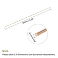 thumbnail image 2 of Uxcell 2mm Dia. 350mm Length Solid Copper Round Rod Lathe Bar Stock for DIY Craft, 2 of 4