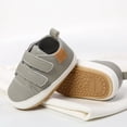 thumbnail image 2 of URMAGIC Infant Baby Boys Girls PU Leather Anti Slip Shoes Moccasins Crib Shoes, 2 of 6