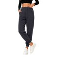 thumbnail image 2 of Joggers for Women Solid Color Elastic High Waist Casual Athletic Tapered Pants with Pockets Womens Sweatpants, 2 of 8