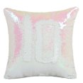 thumbnail image 4 of Housses de Coussin Vierges 16Inx16 Po Réversibles à Paillettes Magiques (Noir & Or), 4 of 5