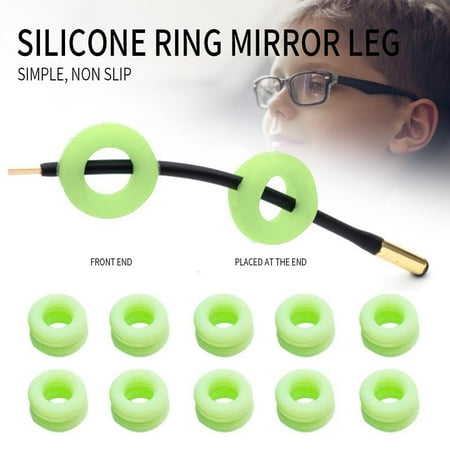 

Hxroolrp Home Decor Rack Anti-Slip Round Comfort Glasses Retainers Anti Slip Glasses Hooks (10 Pairs)