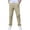 Khaki, variant on Generic Boys School Uniform Pants Stretch Pull On Bottom Kids Elastic Waist Straight Leg Trousers Girl Hign Waisted Preppy Clothes